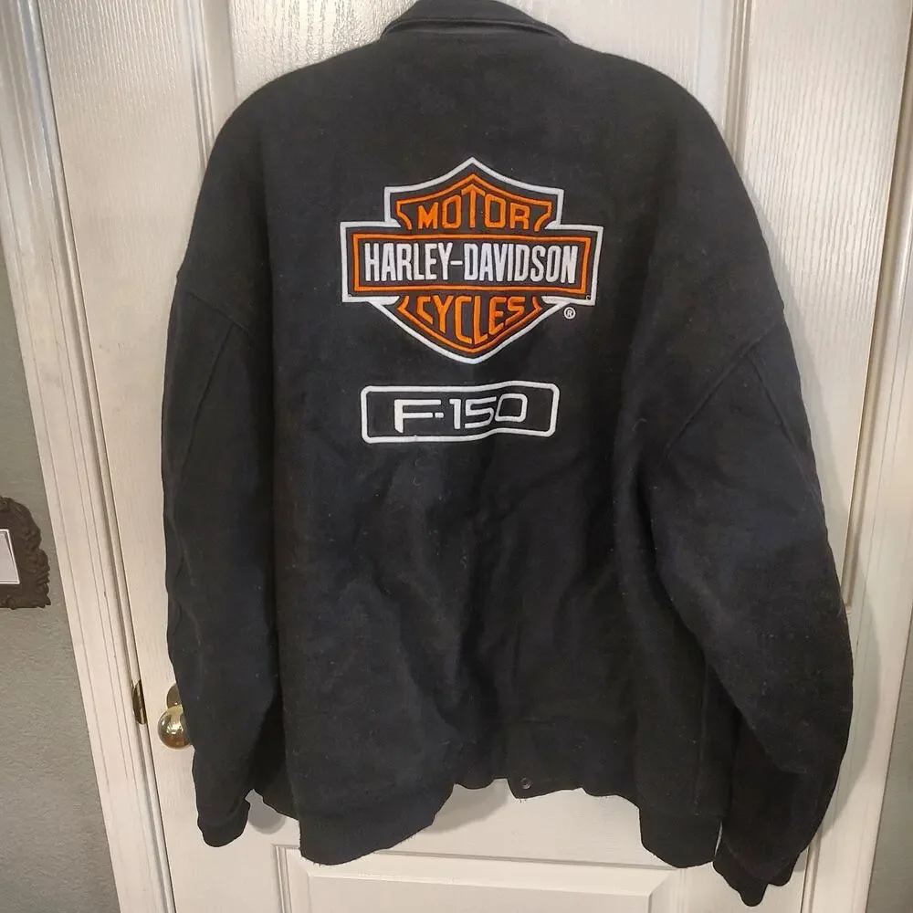 Harley Davidson Mens F-150 Classic Jacket Size 2XL